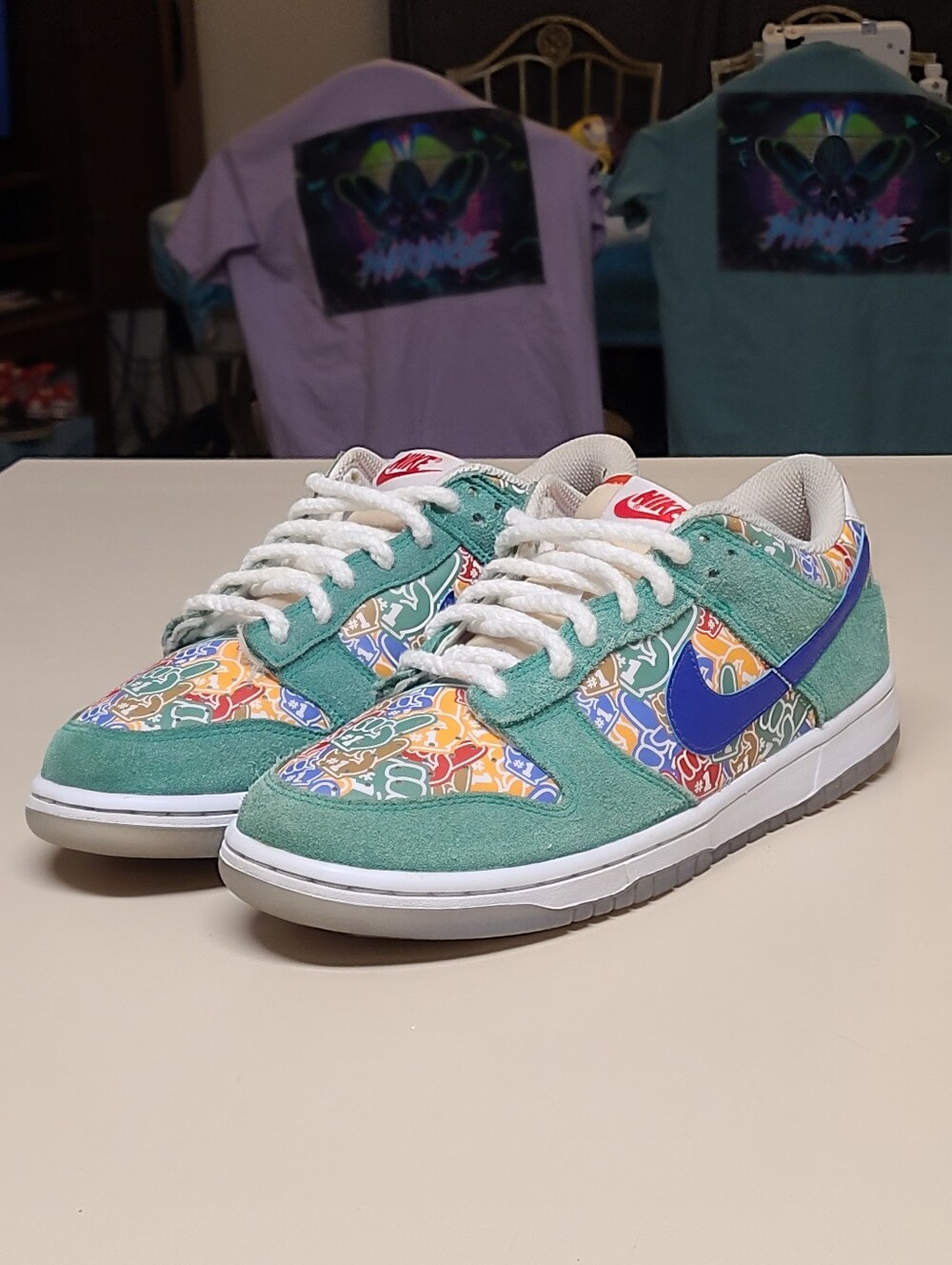 Nike Dunk Low Foam Finger casual low top skateboard sneakers size 8